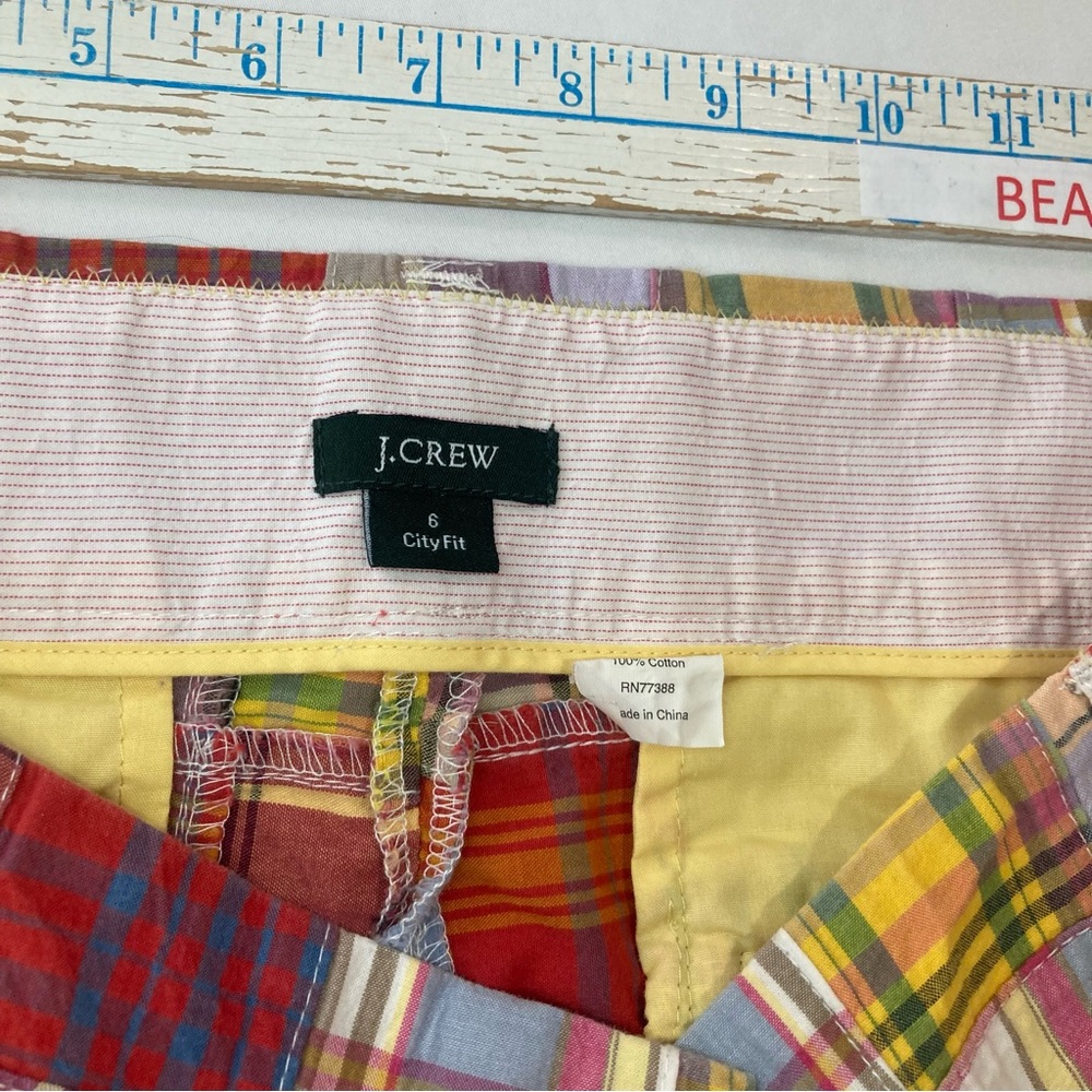 J Crew Patchwork Shorts - image 2